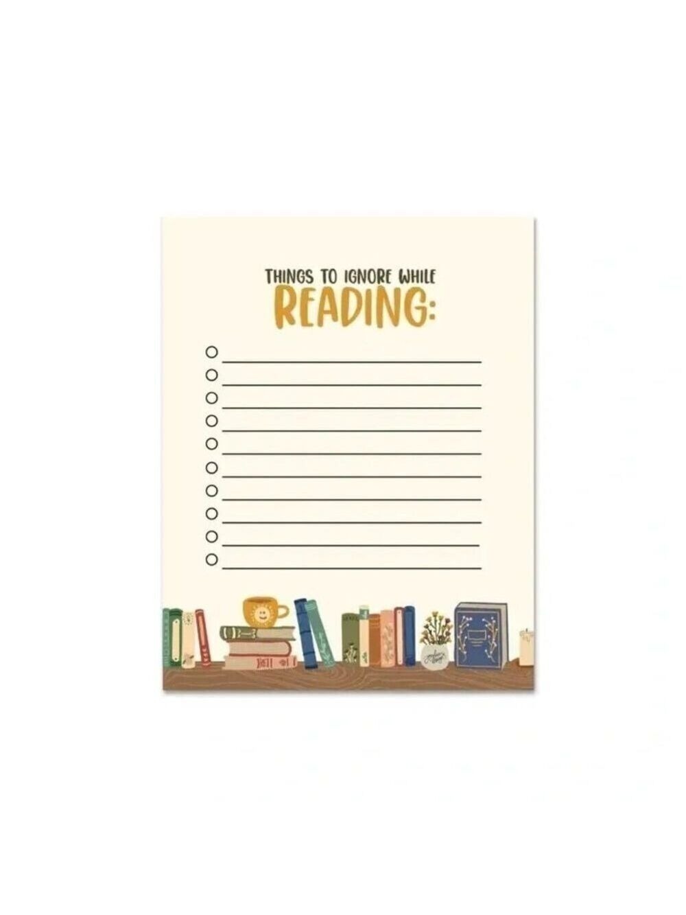 ($5) Things To Ignore While Reading Notepad - Picture 2 of 3